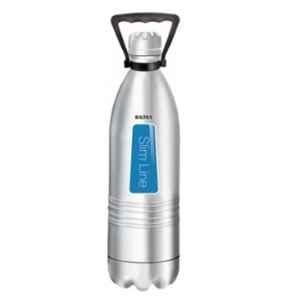 BALTRA BVB-101 1000ml Stainless Steel Silver Water Bottle (Pack of 2)