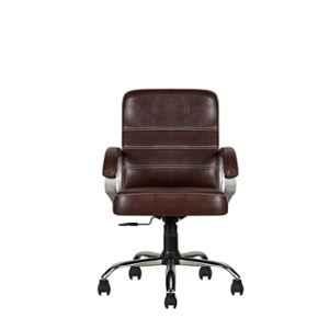 CELLBELL C99 Apex Leatherette Medium Back Brown Ergonomic Chair