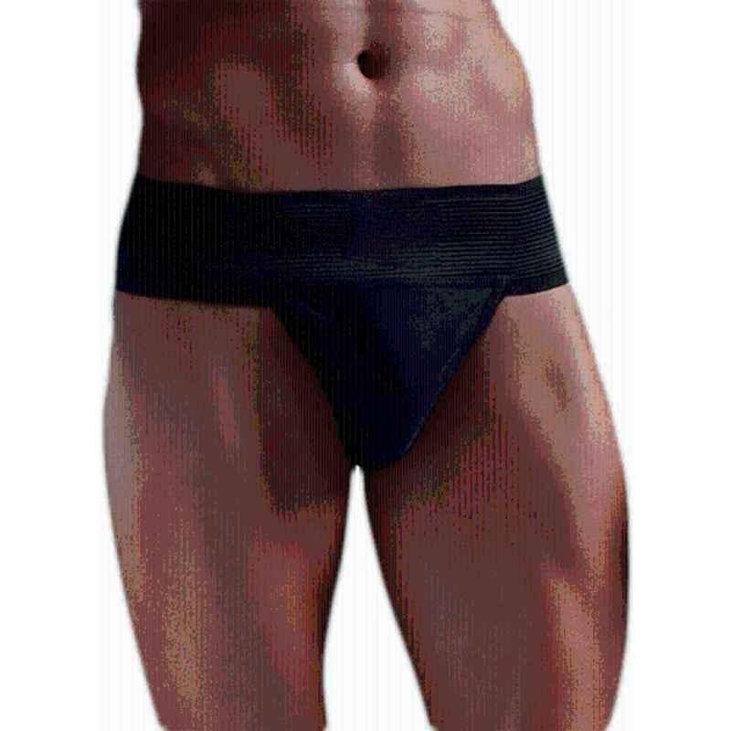 Matrica Black Athletic Cricket Supporter for Adults, Size: M