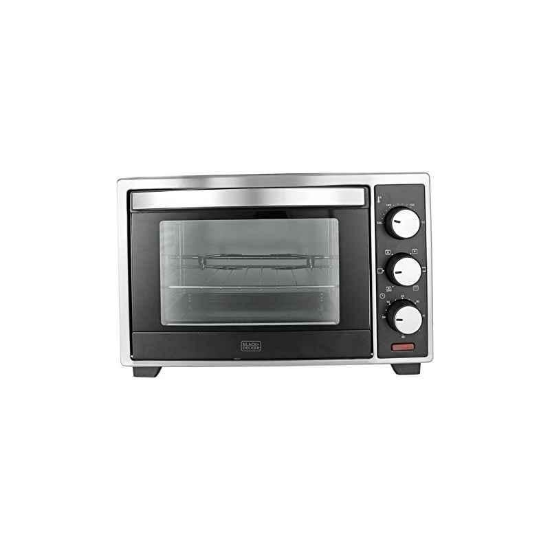 Black & Decker 19 Litre Black & Grey Oven Toaster Grill, BXTO1901IN