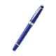 Cross Bailey Black Ink Gloss Blue Resin Polished Roller Ball Pen with 1 Pc Black Gel Ink Tip Set, AT0745-4
