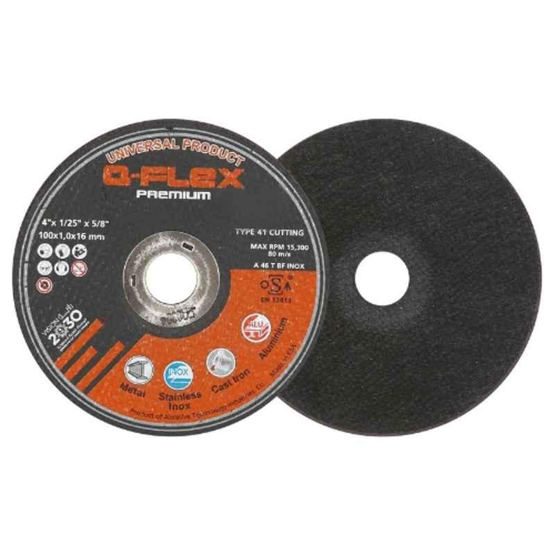 Q-Flex 100x1.0 x16mm Universal Cutting Disc, HUM