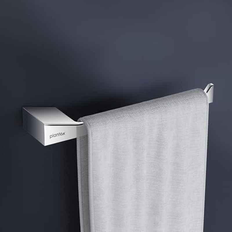 Plantex Smero Pure Brass Napkin Holder/Ring/Hand Napkin Holder for Wash Basin/Bathroom Accessories ArreteChrome