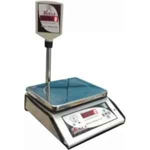 Texla JDT30 30kg Flate Plat White Table Top Electronic Weighing Scale, jdt02