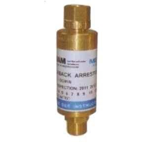 Messer G 1/4 inch LH Torch Side Fuel Gas Flashback Arrestor for Cutting Heating & Brazing Torches, MS0463393MODLH