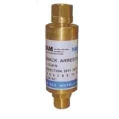 Messer G 1/4 inch LH Torch Side Fuel Gas Flashback Arrestor for Cutting Heating & Brazing Torches, MS0463393MODLH
