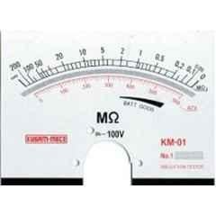 Kusam Meco KM 01 Analog Insulation Tester Range 0 to 50M Ohm