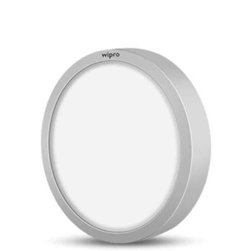 Wipro Garnet 18W Cool Day White Round Trimless Surface LED Panel Light, D641865