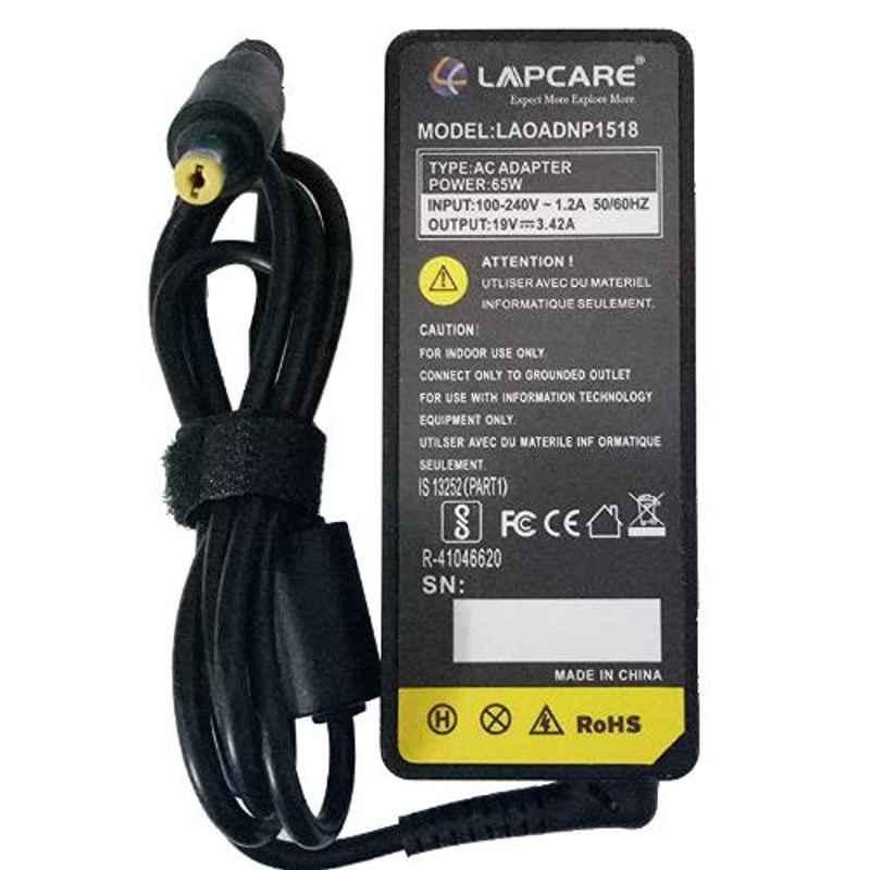 Lapcare 1.3kg compatible laptop adapter charger, LAOADNP1518