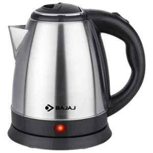 Bajaj KTX DLX 1.5 Litre 1000W Black Electric Kettle, 670106 (Pack of 2)