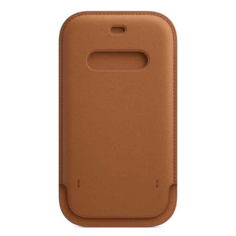 Apple iPhone 12 Pro Leather Saddle Brown Sleeve with Magsafe, MHYC3ZE/A