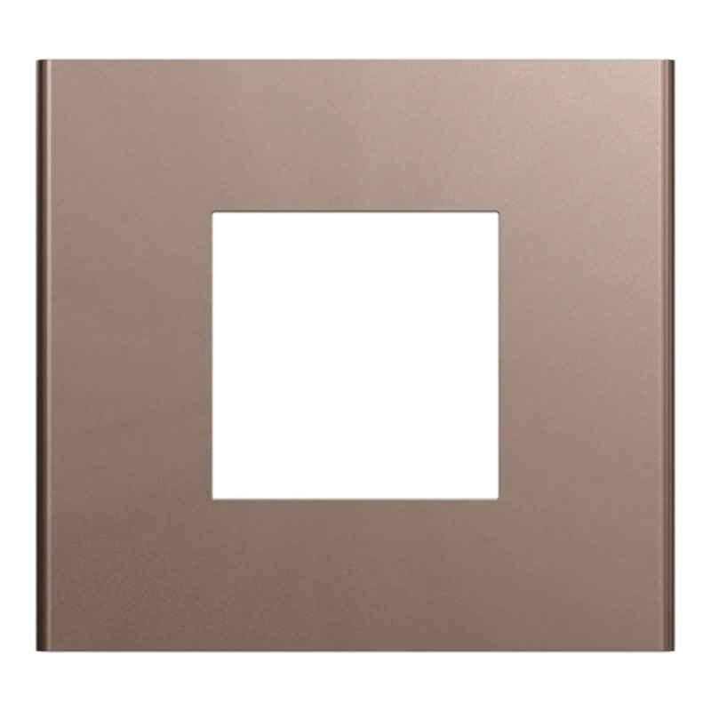 Schneider Electric Unica Pure Plus 2 Modules Silver Bronze Cover Frame, NUPC2M_SZ