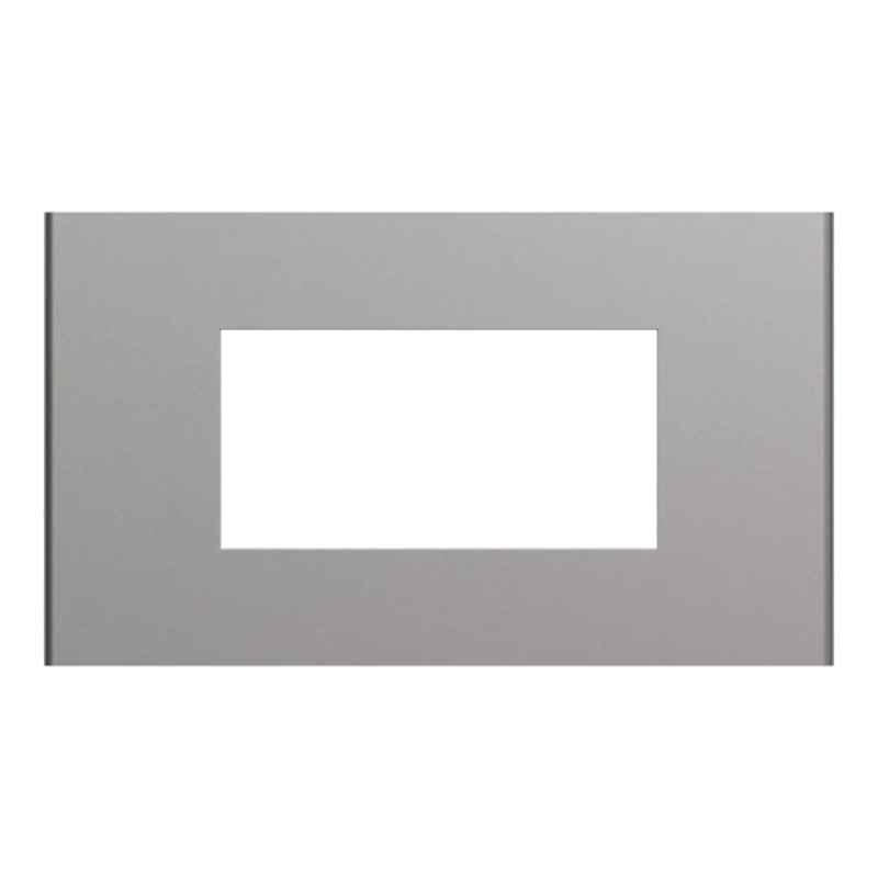 Schneider Electric Unica Pure Plus 4 Modules Warm Grey Cover Frame, NUPC4M_WG