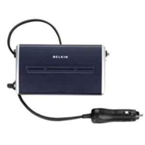 Belkin 200W Blue DC/AC Inverter Car Charger with USB Port, F5L071AK200W