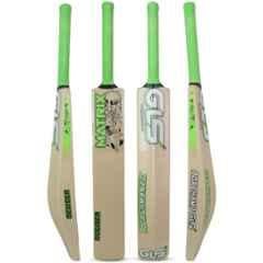 GLS Matrix 800-850g PVC Full Size Beige & Green Full Size Cricket Bat for Age 15+ Years