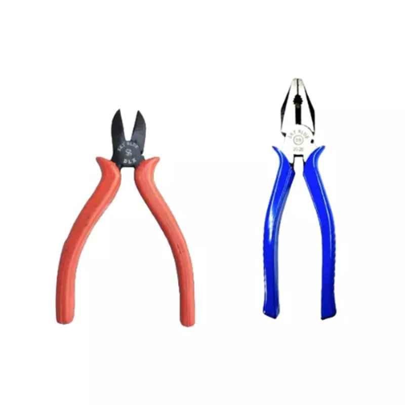 Sky Blue 2 Pcs Lineman Plier Combo, SBE_PLIER_COMBOS_COMBO_849