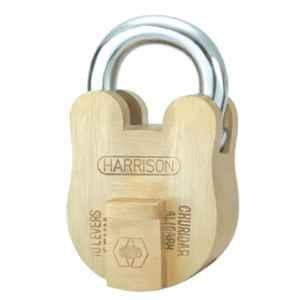 Harrison 6mm Churidar Brass Padlock with 2 Keys, 0269