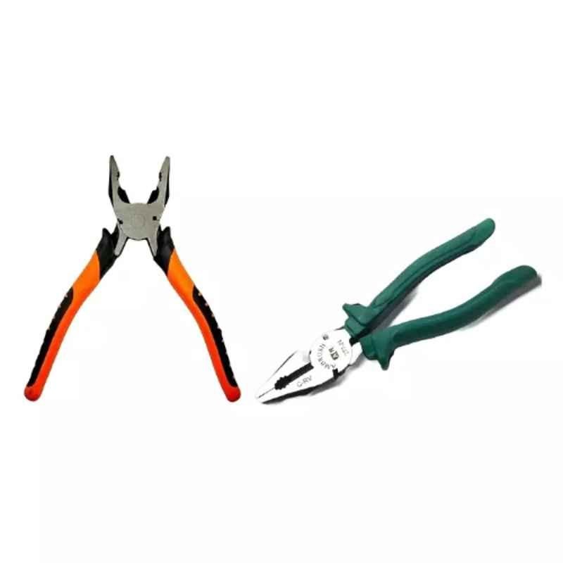 Sky Blue 2 Pcs 7.8 inch Lineman Plier Combo, SBE_PLIER_COMBOS_COMBO_354