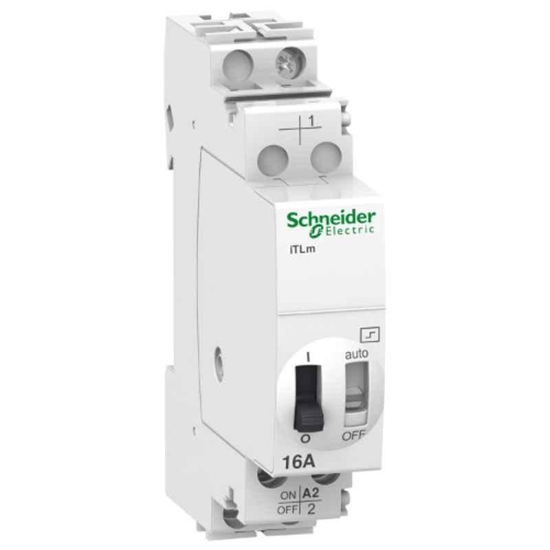 Schneider iTL 16A 1 Pole 230-240 VAC Impulse Relay, A9C34811