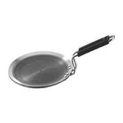 Vinod Platinum X 25cm Induction Friendly Concave Tawa Frypan, EXPTW25 (Pack of 5)