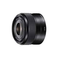Sony SEL35F18 35mm F1.8 OSS APS-C E Mount Prime Camera Lens for Portrait Photography, SEL35F18/C SYX