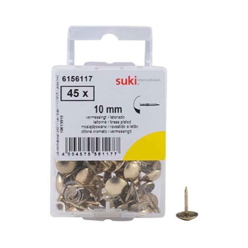 Suki 10mm Gold Upholstery Nail, ACE250812 (Pack of 45)