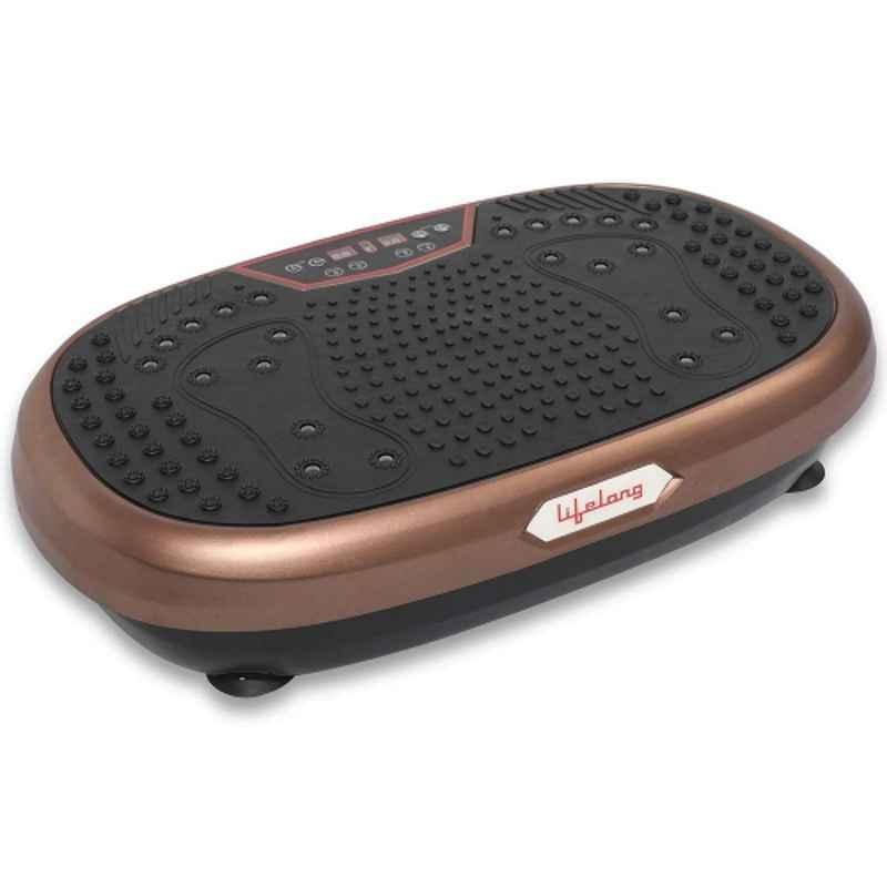 Lifelong Crazyfit Vibration Plate Massager Machine for Full Body Workout at Home for Weight Loss, Fat Burn, Blood Circulation, & Pain Relief, LLM234
