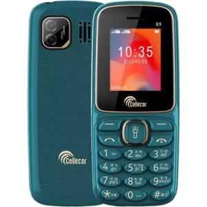 Cellecor E5 32GB/32GB 1.8 inch Green Dual Sim Feature Phone with Torch Light & FM