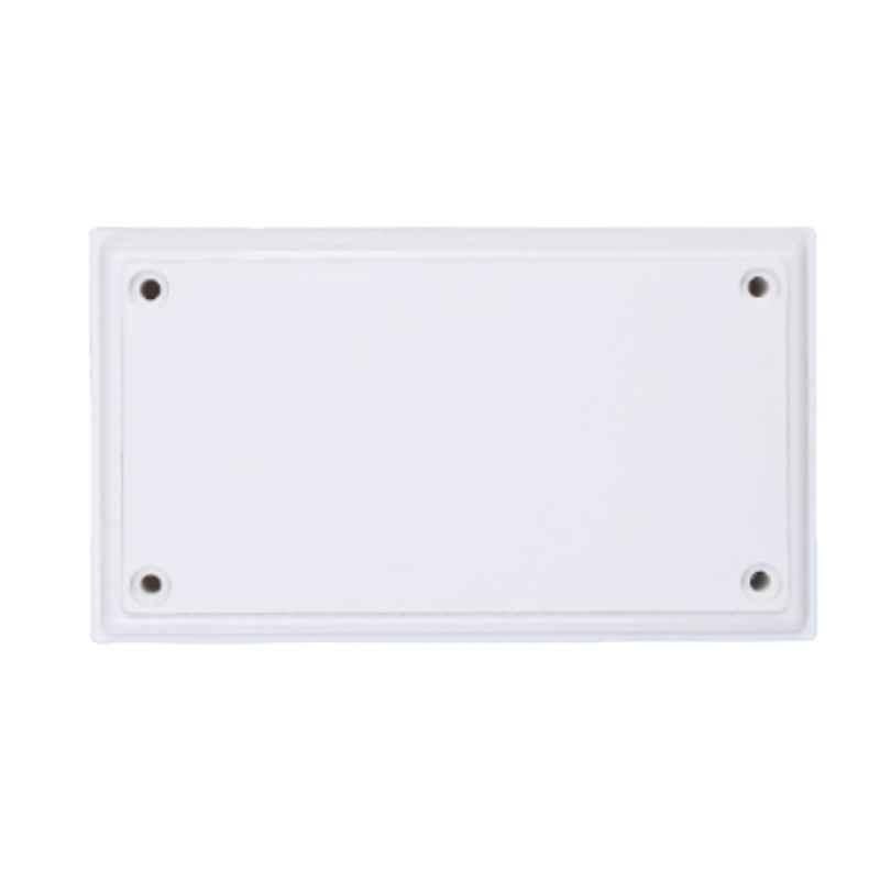 Buy Naitik 6A 4x7 inch Polycarbonate White Junction Box Ceiling Rose, N