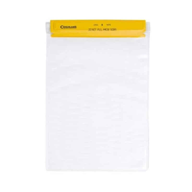 Coghlans 8415 Clear & Yellow Water Resistant Pouch