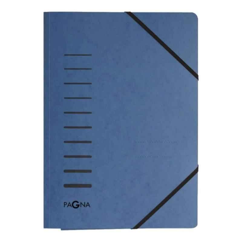 Pagna A4 Blue Manila Folder with elastic fastener