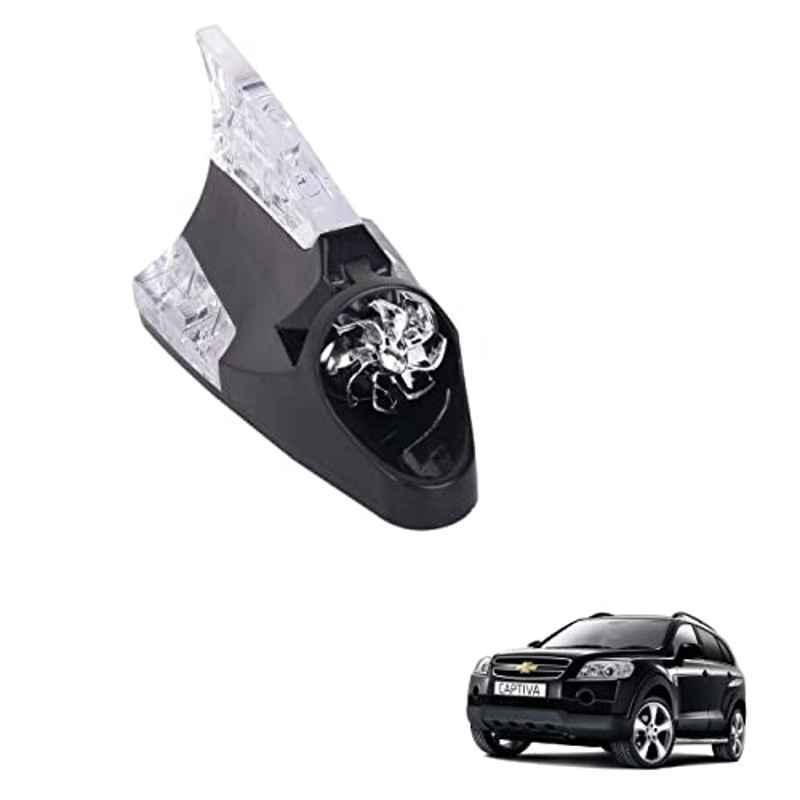 Kozdiko Black Auto Wind Power LED Light Shark Fin Car Antenna for Chevrolet Captiva