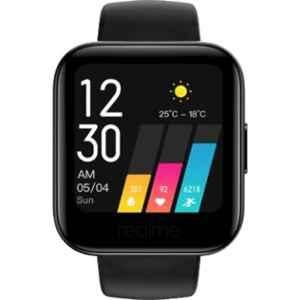 Realme Classic Black Strap Smart Watch, RMA161