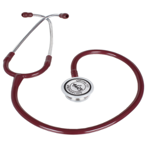 Vkare Ultima 111 Red Adult Stainless Steel Stethoscope, VKB0001