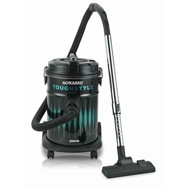 Sonashi Drum Vacuum Cleaner, SVC-9008-D, 2000W, 21 L, Black