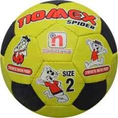 Nomex Spider Rubber Black & Yellow Football, FB-07-02, Size: 2