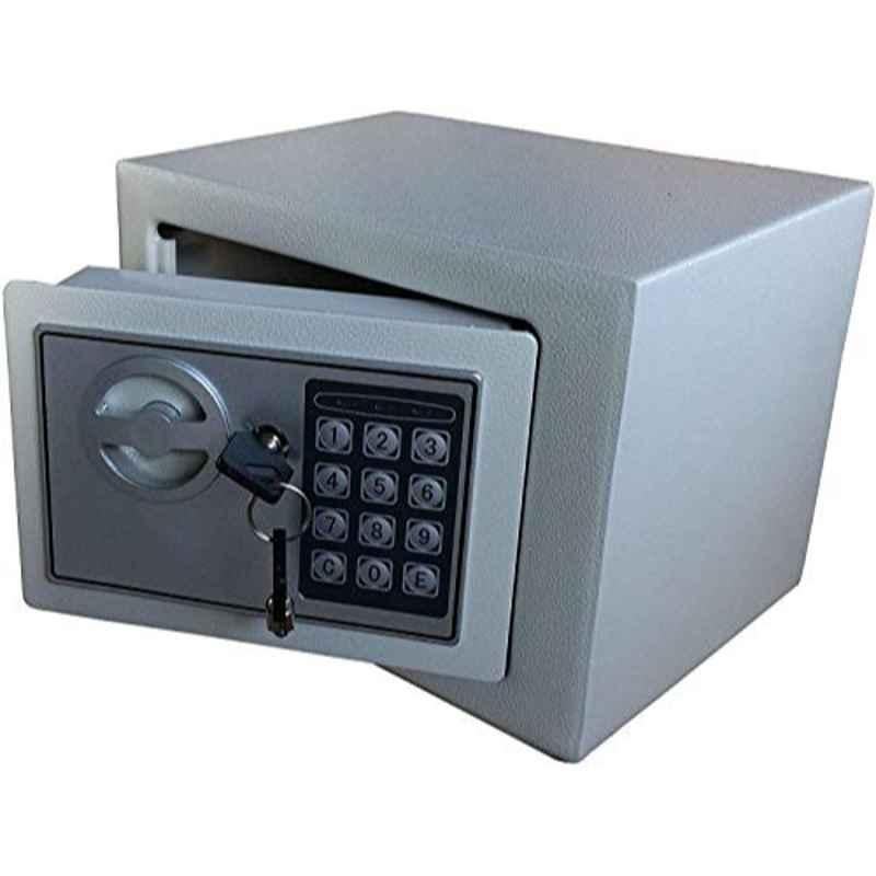 Rubik 4mm Alloy Steel White Lock Digital Money Safe Box