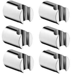 Marcoware ABS Plastic Wall Mounted Hook for Faucet & Hand Shower Holder (Pack of 6)