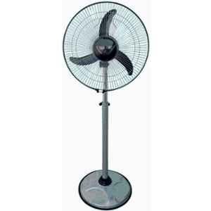 DigiSmart Mark-1 110W 2400rpm Metal & Plastic Metallic Grey Pedestal Fan for Home, Sweep: 400 mm