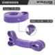 Strauss 2080x4.5x3.2cm Purple Resistance Pull Up Loop Band, ST-2760