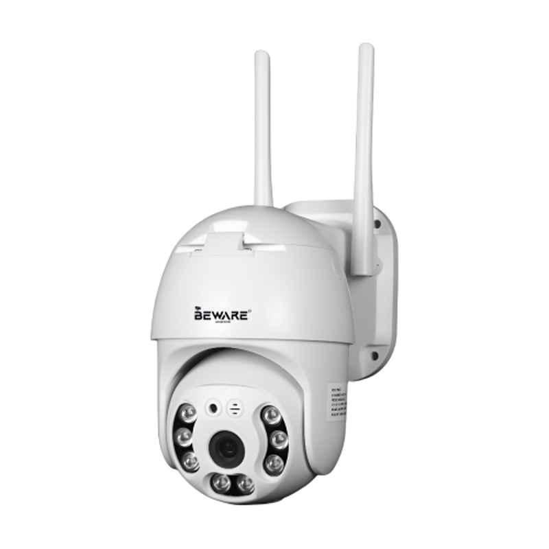 Beware 3MP Wi-Fi Mini PT 360 deg Camera | 2304x1296 HD Wireless Security Camera | Two-Way Audio | Human Detection | 20M Night Vision | SD Card Support