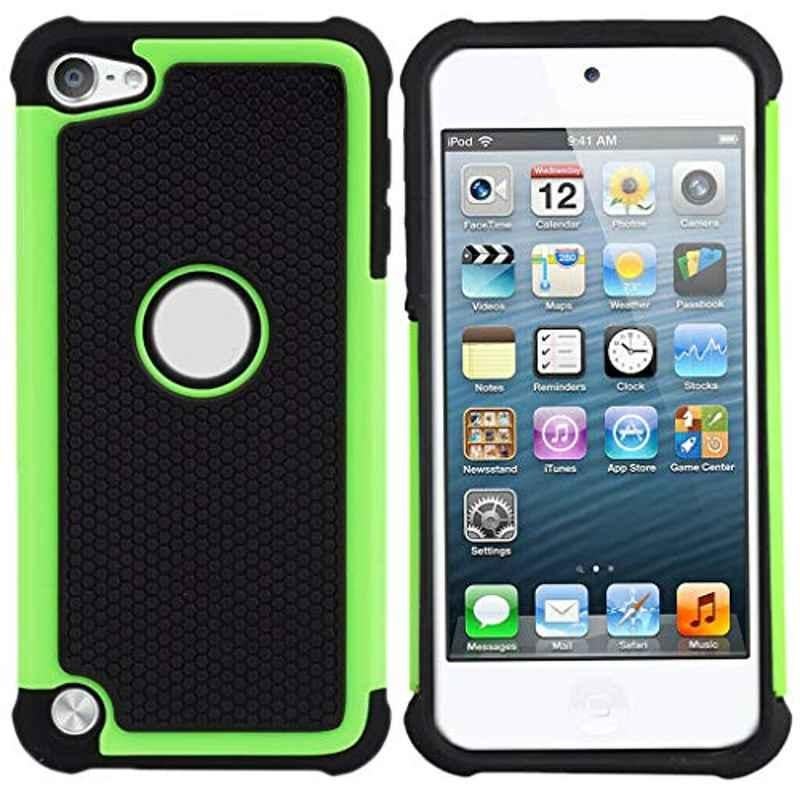 Rubik Rubber Green Case Cover for Apple iPod
