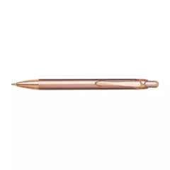 Unomax Excella 0.7mm Blue Ball Pen with Champagne Gold Body