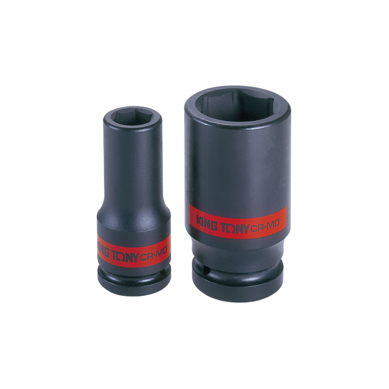 King Tony 3/4 Inch 7/8 Inch Hexagon Thin Wall Impact Socket, 693528S