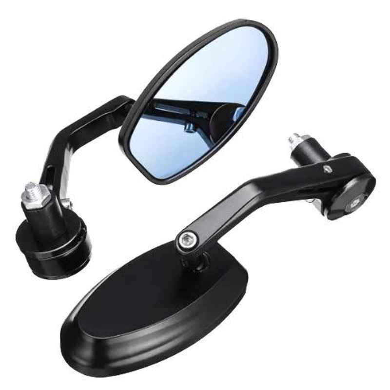 Love4ride Oval Shape Side Mirror for Bikes