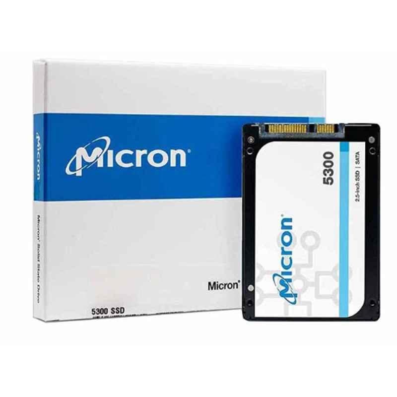 Micron 5300 MAX 960GB SATA 2.5 inch (7mm) SED/TCG/eSSC Enterprise SSD (Tray), MTFDDAK960TDT-1AW16ABYYT