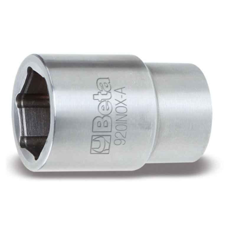 Beta 920INOX-A 23mm Stainless Steel Hexagon Hand Socket, 009203015