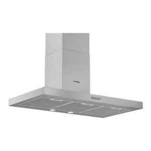 Bosch Serie-2 216W Stainless Steel Wall Mounted Cooker Hood, DWB95BC50I, Size: 90 cm