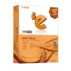 Escan Antivirus with Total Protection for 1 User 1 Year with CD