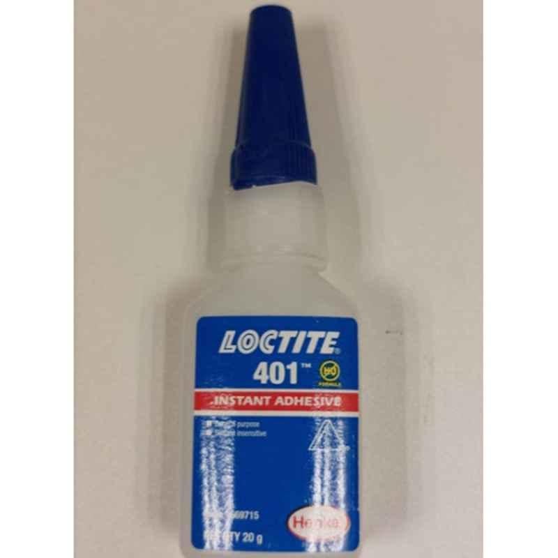 Loctite 401 20g Clear Multi-Purpose Adhesive, 2724337956554